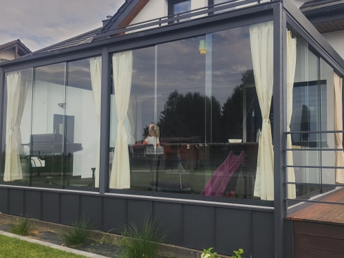 Realizacja 69 - Szyby przesuwne - ochrona i funkcjonalność